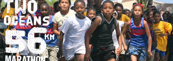 In beweging voor kinderen in de townships van Kaapstad…